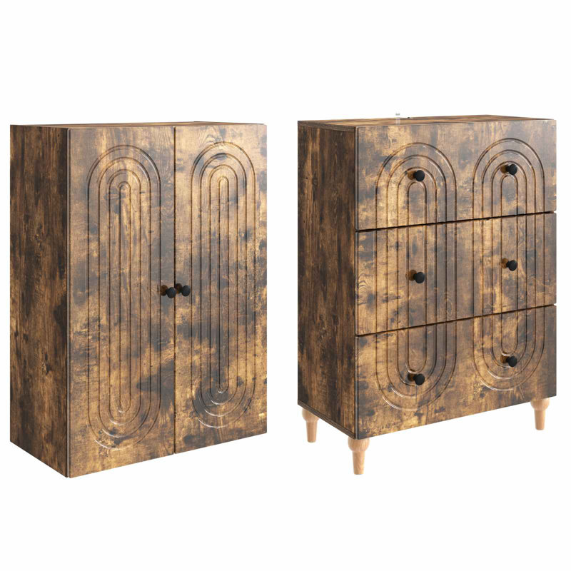Storage Cabinet, Smoked Oak