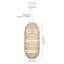 Mowery 1 - Light Natural Dome Pendant