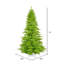Lime Fir Artificial Christmas Tree withLED Lime Lights with Stand-1121411053-1087562584