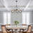 8-Light Round Chandelier