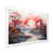 White Single Picture Framed