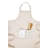 Linen Full Midi Apron - 100% Pure Linen Apron-113488599