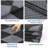 9' x 12' Reversible Outdoor Rug with Carry Bag, Waterproof Plastic Straw Weave, Easy-Clean and Lightweight Design for Patio, RV Camping, and Backyard Use-1084504174