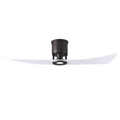 Lindsay LED Flush Mount Ceiling Fan