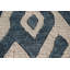 Tapis oriental bleu marine marocain 6 x 8