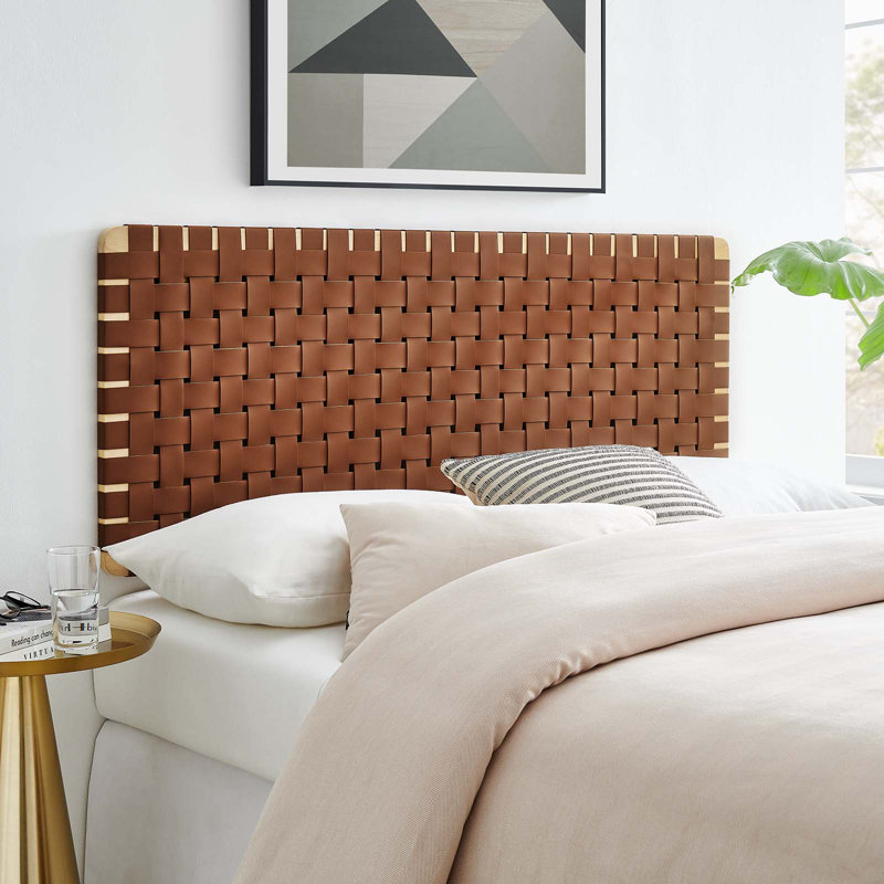 Modway Sparta Solid Wood Headboard, Brown, Full