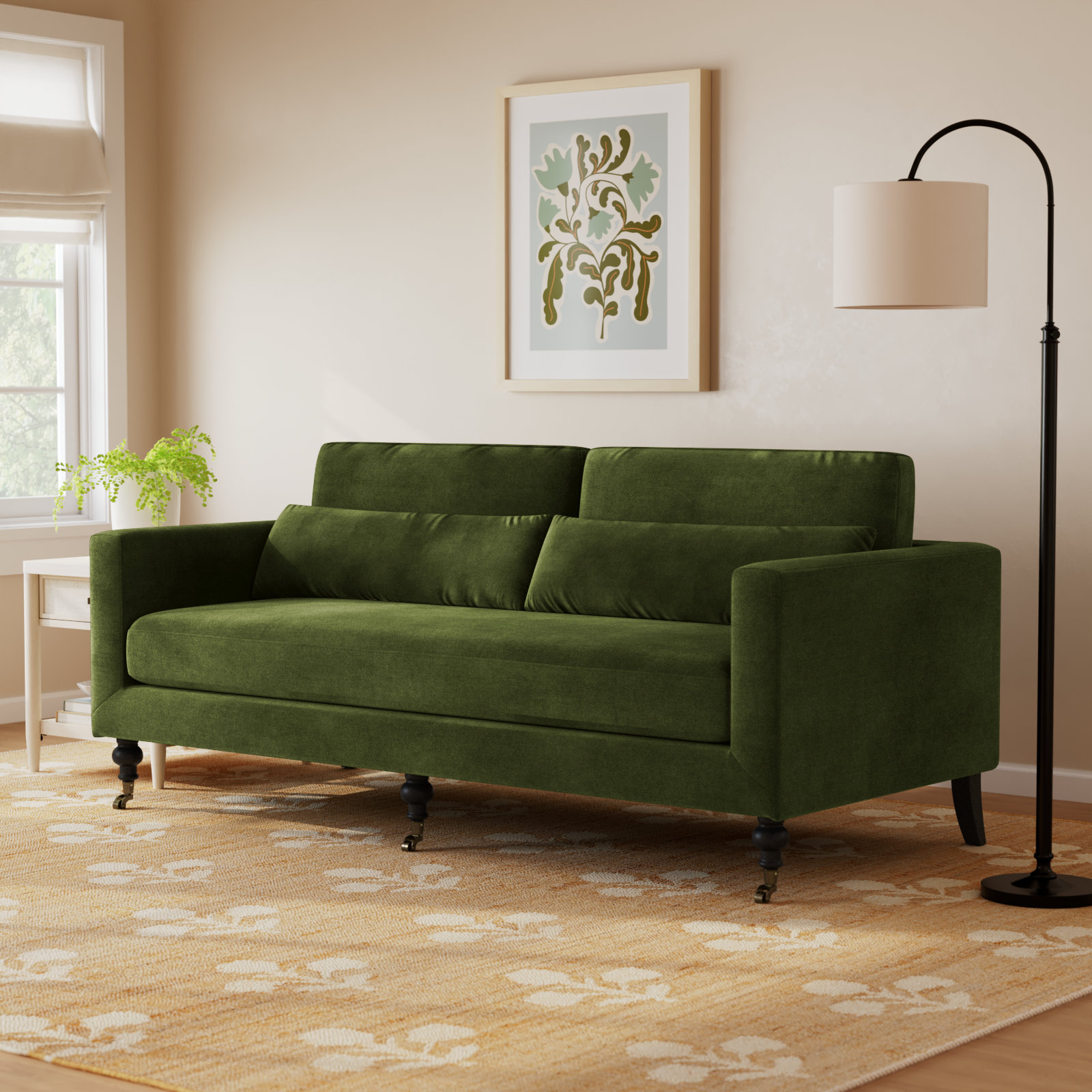 Trini 84'' Upholstered Sofa
