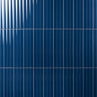 Radiant Fluted 4.43'' W x 17.62'' L Crackled Ceramic Subway Wall Tile (9.26 Sq. Ft. / Case)