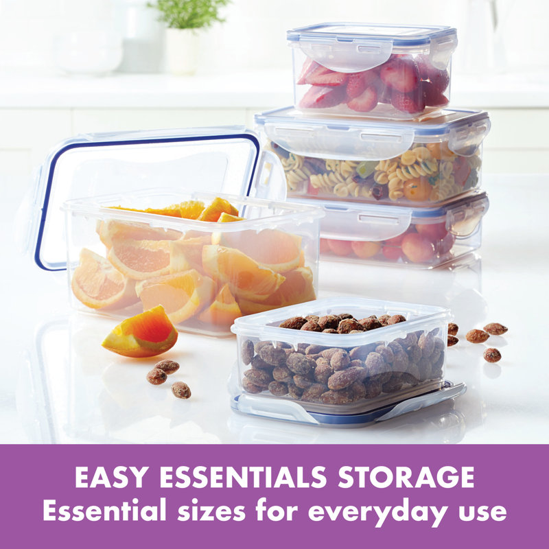 Easy Essentials™ Food Storage - Set of 5 Containers and 5 Lids
