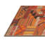 Tapis de zone orange/brun contemporain Dunlevy-730813534
