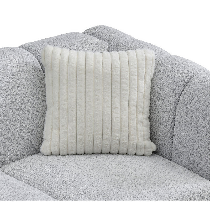 Causeuse Sammy G00340A-L, GRIS
