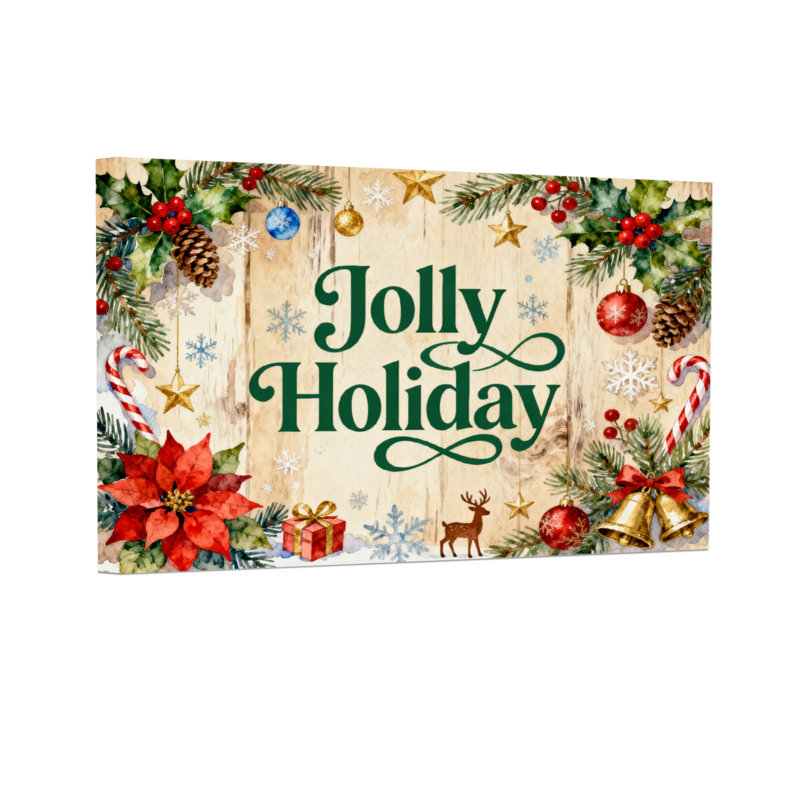 Motif décoratif de Noël, H 16 po x l 24 po