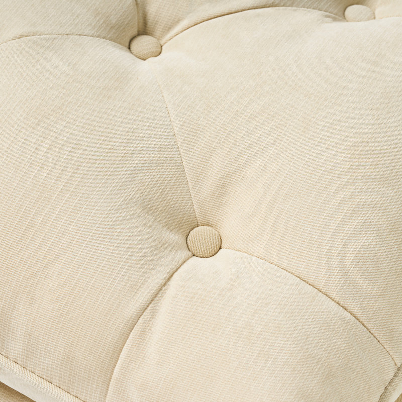 Crème avec plateau-coussin captivant - 17,64 po