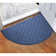 WaterHog Cordova 24 in. x 39 in. Half Round Indoor Outdoor Doormat