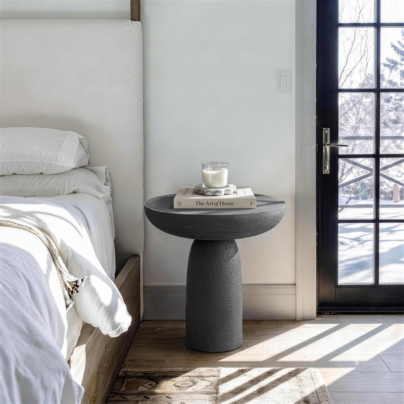 Table de bout Alivia, Noir