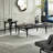 Minimalist light luxury solid wood coffee table