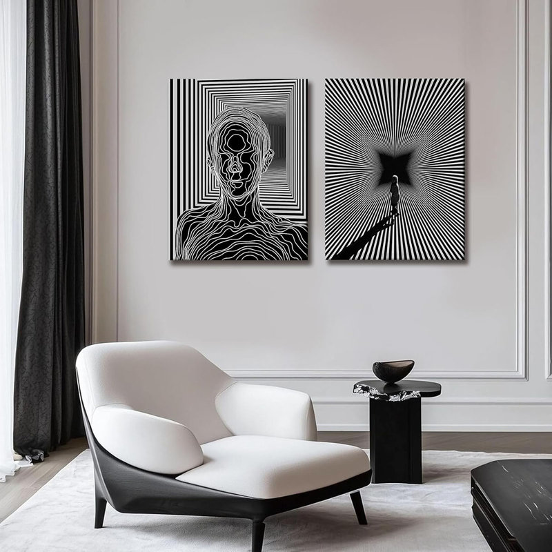 2 Piece Wrapped Canvas Print