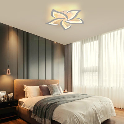 Rachna 5-head 60cm LED Integrated Semi Flush Mount Ceiling Light
