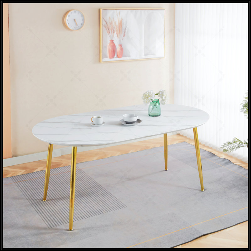 Extendable Table, White