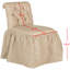 Tabouret de coiffeuse en bois massif