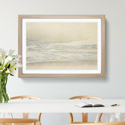 The Ocean Waves by Kamisaka Sekka - Picture Frame Painting