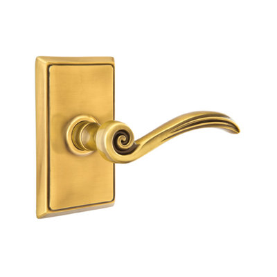Faux levier de porte double avec rosette Elan