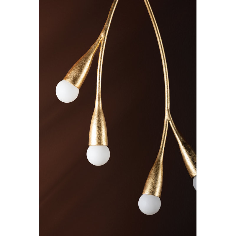 Luminaire suspendu Elsa par ENY LEE PARker, Feuille d'or
