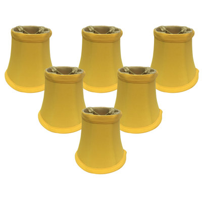 4.5'' H Silk Bell Candelabra Shade
