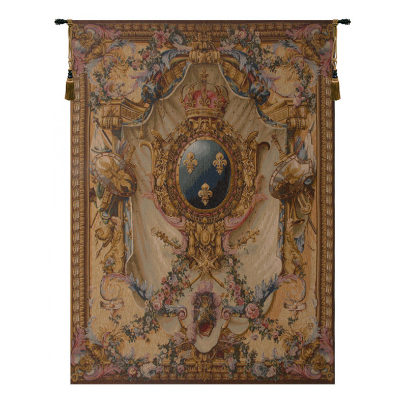 Loom Woven Cotton Blend Wall Hanging, 58" H x 44" W x 0.1" D