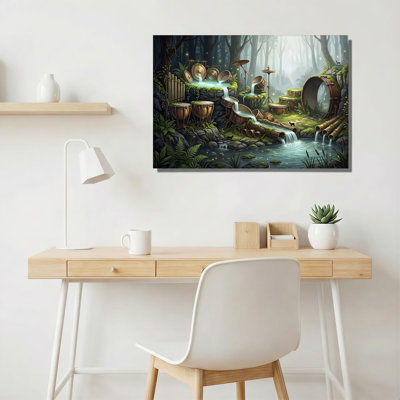 Art mural sur toile Fantasy Forest