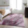 Premium Machine Washable Cerrito AMF505 Pink Rug