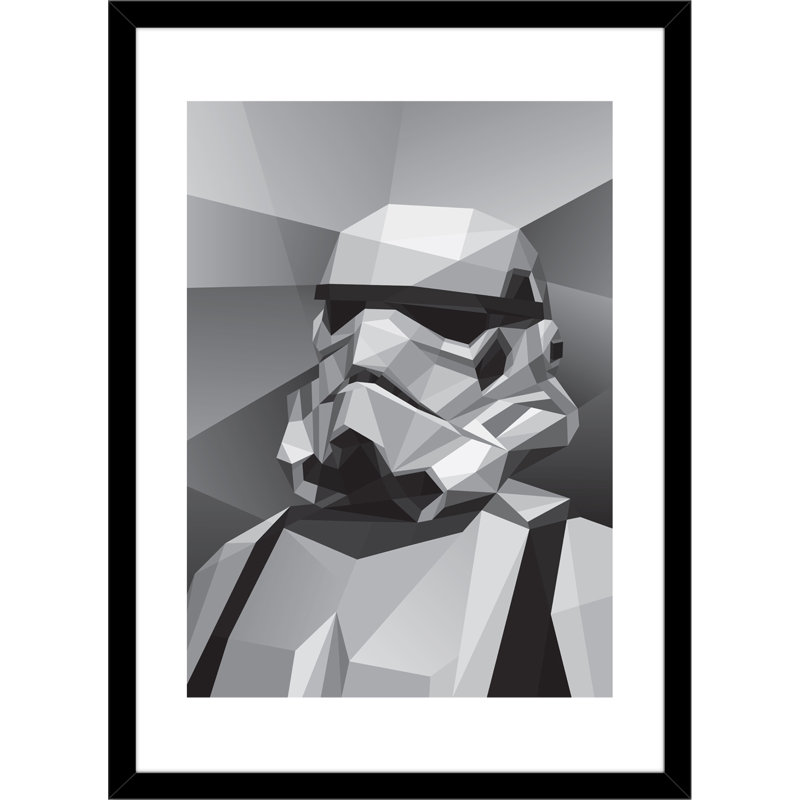 Stormtrooper-impression d’art graphique sur papier, H 40 po x l 28 po