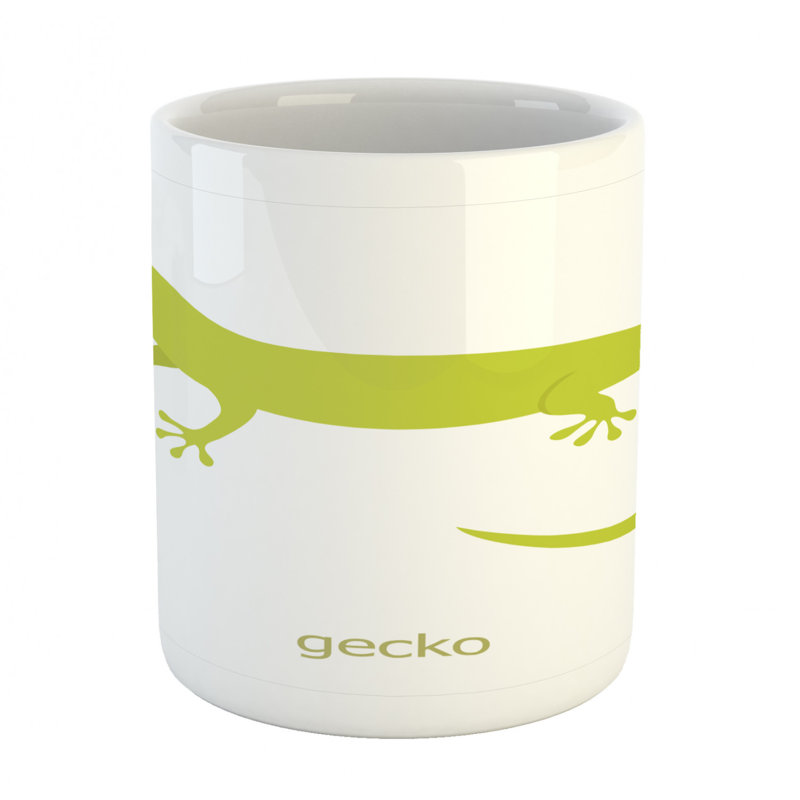 Grande tasse à café reptile