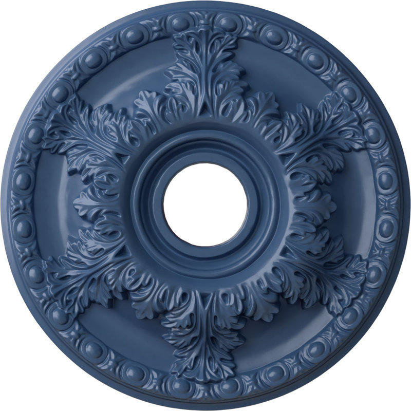 Médaillon de plafond Endurathane Granada, DE 18 po x P 3 1/2 po x P 2 1/2 po (convient aux auvents jusqu'à 6 5/8 po)