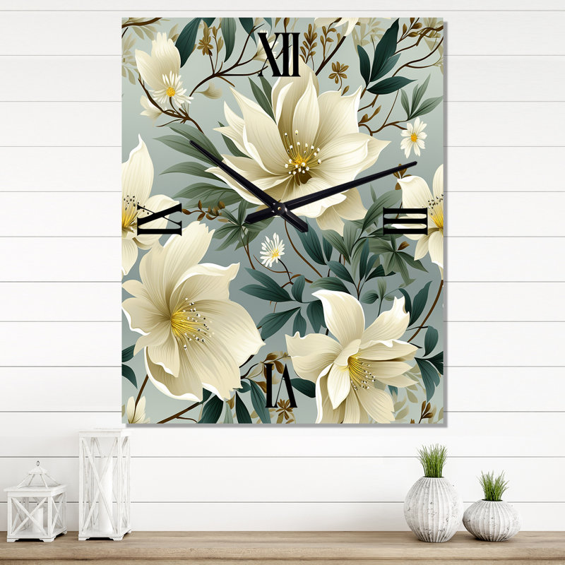 Jaliyha - Horloge murale moderne bohémienne et éclectique, Petit