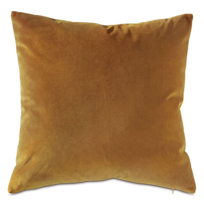 Tudor Square Pillow Cover & Insert, Gold