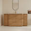 Ensemble de meuble-lavabo simple autoportant 64 "avec lavabo en céramique et tablettes réglables 64"-501424193-492021667