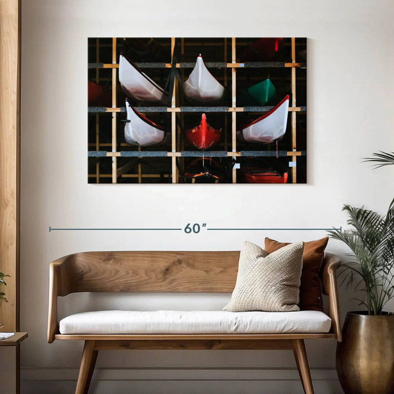Kayak Storage, 30" H x 45" W
