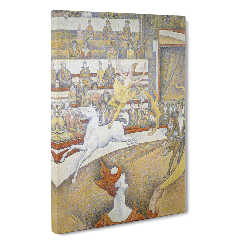 The Circus by Georges Seurat - Wrapped Canvas, 50cm H x 35cm W x 3cm D