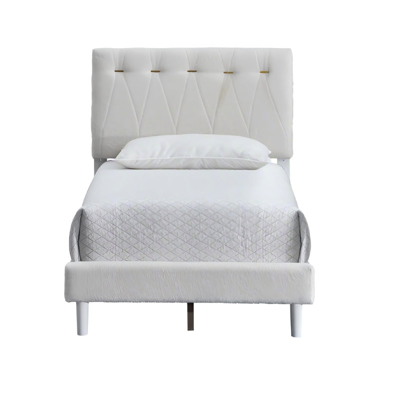 Sinclair Bed WHEAT (matelas non inclus), Simple