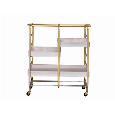 Worcester Gold and White Cleaning Service Carts