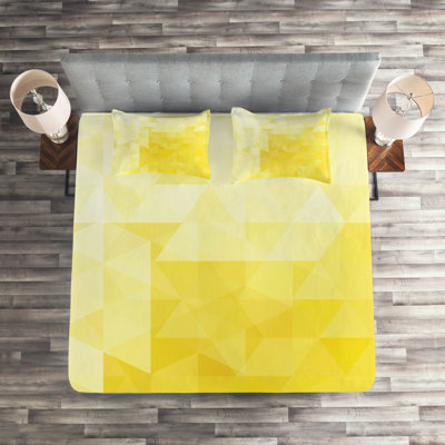 Motifs Geometric Shapes Coverlet
