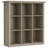 Artisan 43"W Solid Wood 9 Cube Bookcase and Storage Unit with Fixed Shelves-1538999746