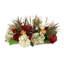 Fall Centerpiece With Hydrangeas, Pomegranates And Wheat