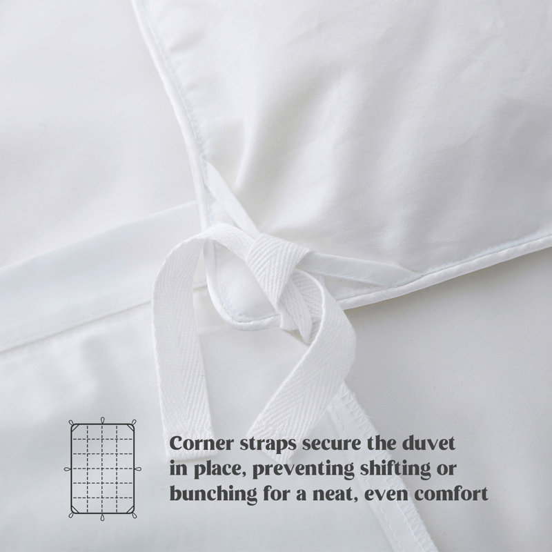 Insertion de couette en duvet d'oie blanche toutes saisons toutes saisons, double / grand, Grand