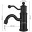 Robinet de salle de bains monotrou avec ensemble de drainage