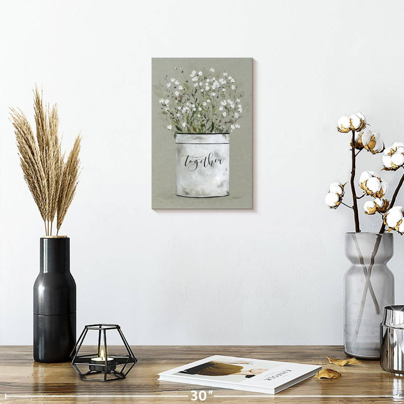 Harnek Bouquet Of Grace Bucket Together, H 12 po x l 8 po