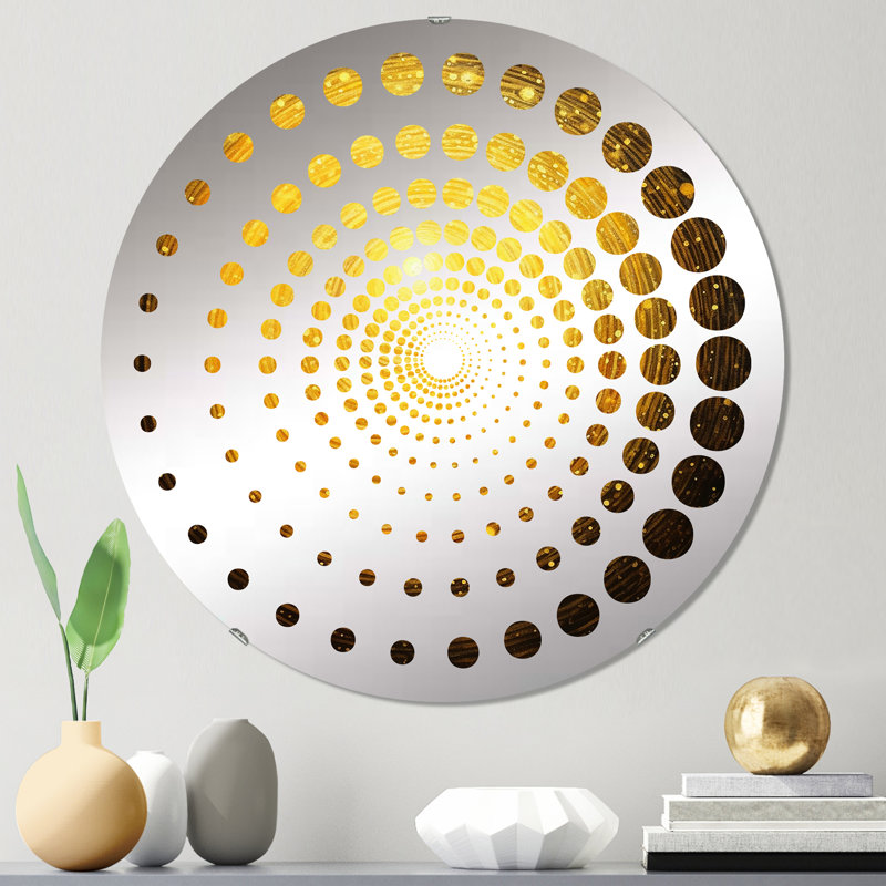 Eurika Circle Mirror, 23.6" x 23.6"