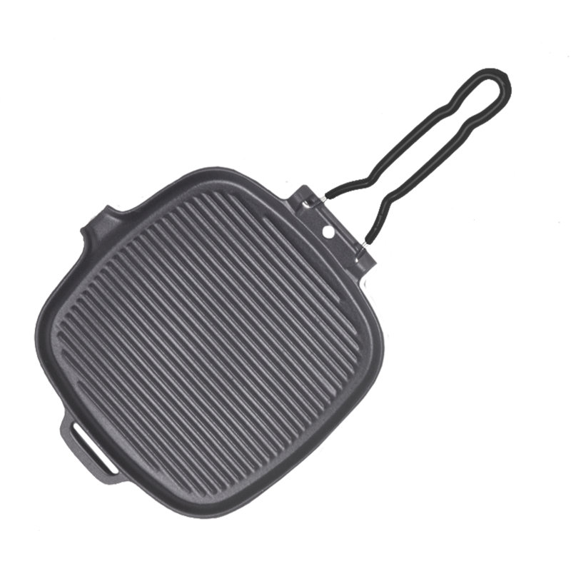 Cast Iron Grill Pan / Griddle Set