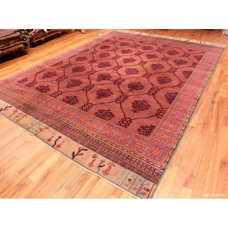 One-of-a-Kind Rectangle 10'3" x 13'10" Hand Knotted Area Rug
